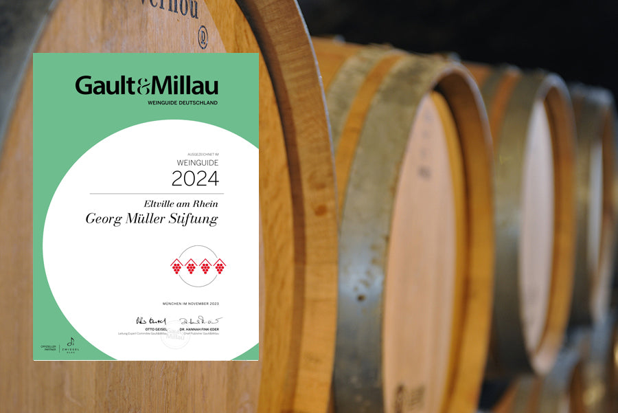 Gault&Millau 2024 Weingut Müller Stiftung