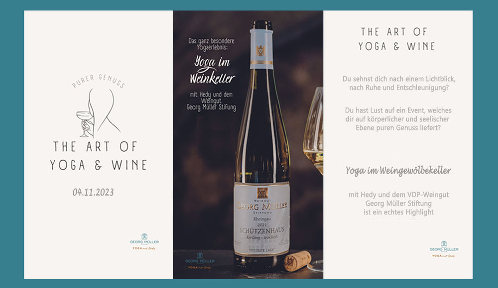 The art of yoga & wine